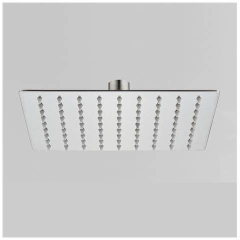 Soffione Doccia Ultraslim Quadrato Acciaio Inox Satinato 20x20 Cm Texas - Foto 1