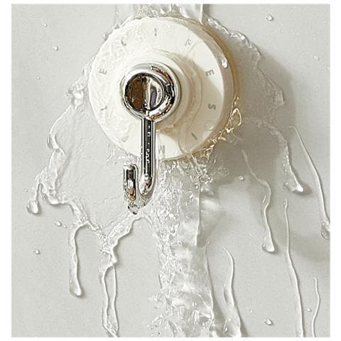 Set Di 3 Ganci A Ventosa Senza Foratura - Ganci Da Parete Rimovibili Per Cucina E Bagno White - Foto 7
