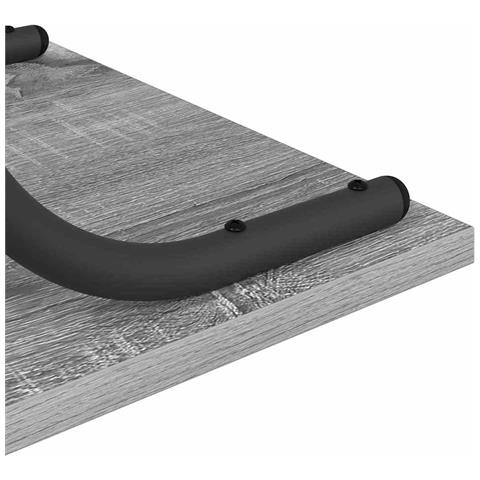 Tavolo consolle Grigio sonoma 101 x 35 x 80.5 cm - Foto 9