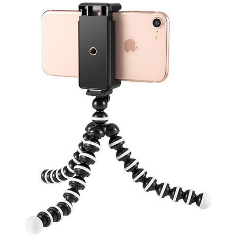 Supporto Treppiede Flessibile Octopus Rotante A 360° Per Smartphone Universale - Foto 1