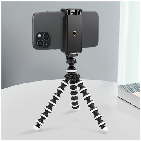 Supporto Treppiede Flessibile Octopus Rotante A 360° Per Smartphone Universale - Foto 5