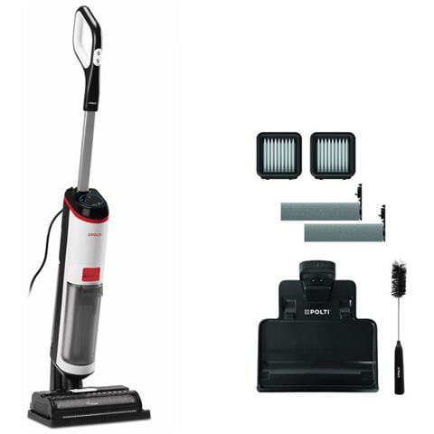 WD10 Aspirapolvere a bastone 2 in 1 AC Secco e bagnato HEPA Senza sacchetto 750 W Nero, Bianco - Foto 1