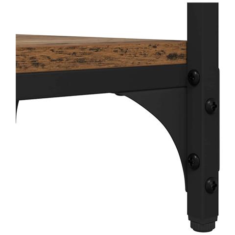 Tavolo laterale Legno vecchio 40 x 30 x 75 cm Legno multistrato - Foto 9