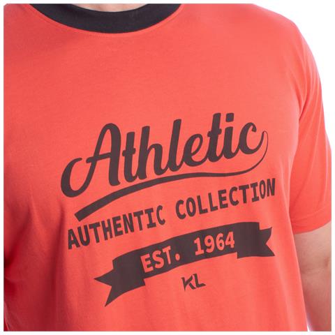 Pigiama Estivo Da Uomo In Cotone A Maniche Corte Kl30000 - Foto 1