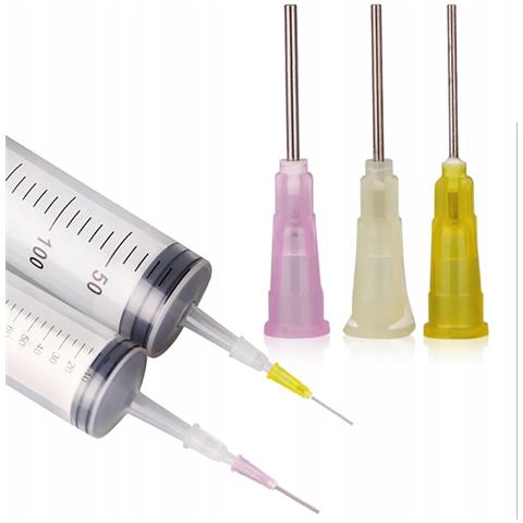 Ago Dosatore Dritto 24g 0,29mm - Precisione Nel Dosaggio | Diametro Interno 0,29mm, Esterno 0,55mm, Lunghezza 30mm | Uso Medico E Di Laboratorio - Foto 1