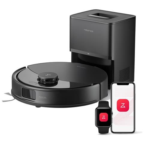 Q10 PF+ Robot Aspirapolvere, 10.000 Pa HyperForce, doppio sistema anti-groviglio,tecnologia reattiva per evitare gli ostacoli,doppia spazzola antigroviglio,Nero - Foto 10