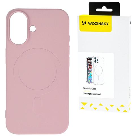 Custodia In Silicone Magsafe Per Samsung Galaxy S24 Fe Rosa - Foto 1