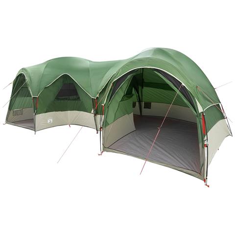 Tenda familiare con telo da pioggia resistente all'acqua Verde - Foto 1