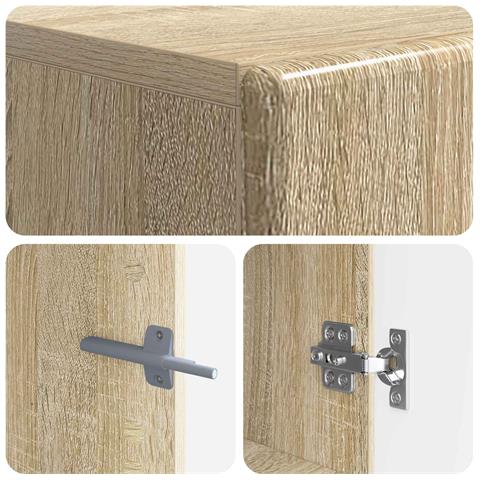 Mobile TV Rovere Sonoma Legno ingegnerizzato - Foto 9