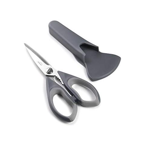 60059 - Forbici da cucina 21,5 cm con fodero - Grigio - Foto 1