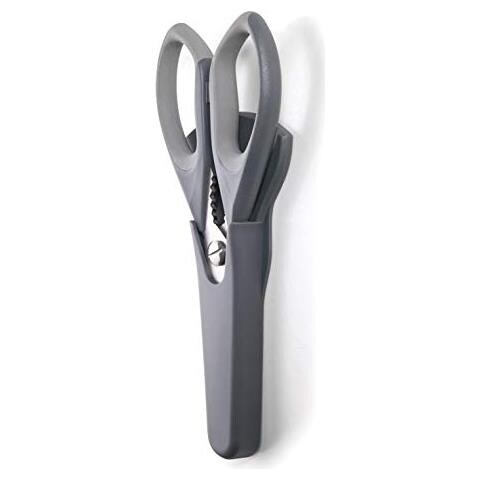 60059 - Forbici da cucina 21,5 cm con fodero - Grigio - Foto 2