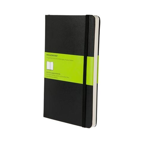 Taccuini Classic Copertina Rigida Moleskine - Large (13X21 Cm) - Senza Righe - 240 - Qp062 - Foto 2