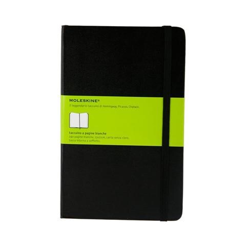 Taccuini Classic Copertina Rigida Moleskine - Large (13X21 Cm) - Senza Righe - 240 - Qp062 - Foto 1
