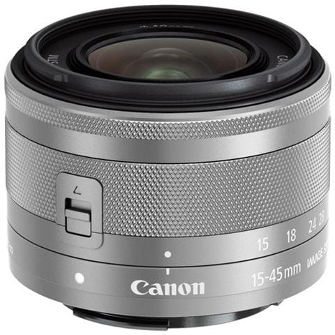 Obiettivo EF-M 15-45mm f / 3.5-6.3 IS STM Argento - Foto 4