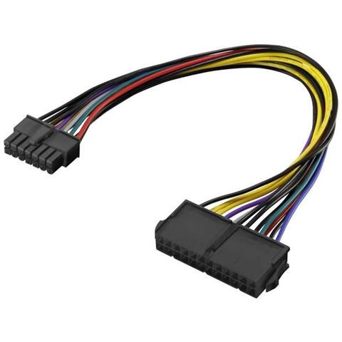 Cavo Di Collegamento Corrente [1x Spina Alimentatore Atx A 14 Poli - 1x Presa Alimentatore Atx A 24 Poli] 0.25 - Foto 1