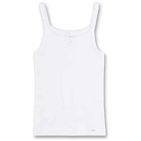 Canottiera, Bambina, Bianco (weiß (10)), 128 Cm - Foto 1