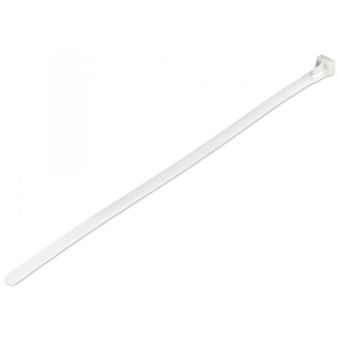 Fascette Fermacavo Da 25 Cm Riutilizzabili - 100 Pz - Bianco - Foto 1