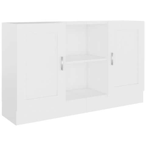 Credenza Bianca 120x30,5x70 cm in Legno Multistrato - Foto 2