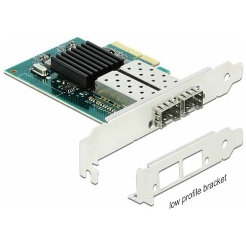 Netzwerkadapter - Pcie X4 Low-profile - Gigabit Sfp X 2 (90480) - Foto 2