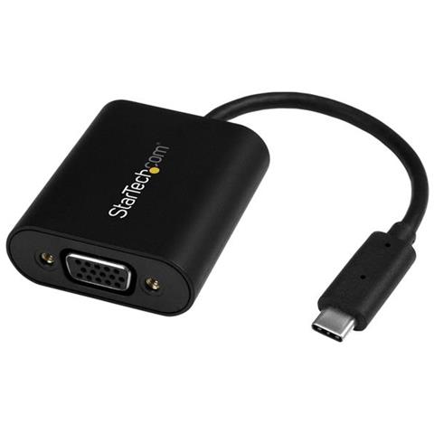 Adattatore USB-C a VGA con Switch Modalità Presentazione - 1920x1200 - USB Tipo C a VGA - Foto 1