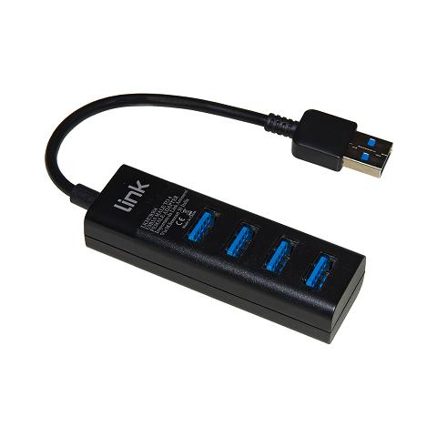 Hub 4 Porte Usb 3.0 Con Cavo Cm 15 - Foto 1