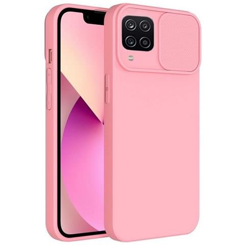 Custodia Tpu Silicone Cover Case Per Samsung Galaxy A12 - M12 Pink - Foto 1