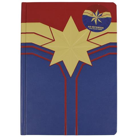 Marvel - Taccuino A5 Di Capitan Marvel - Foto 1