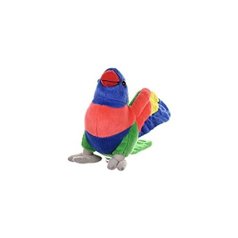 Lorichetto Peluche, Animale Farcito, Peluche, Regali Per Bambini, Coccoloni 8 Pollici - Foto 4