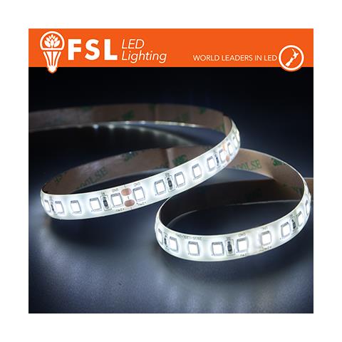 Striscia LED 5m IP65 SILICON 2835 24V - 6W /m 60led /m 4000K - Foto 1