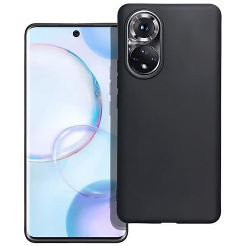 Custodia Tpu Silicone Cover Case Per Honor 50 Lite - Nova 8i Black - Foto 1
