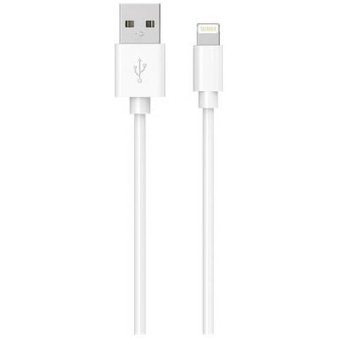 Caricatore Da Parete Usb A Cavo Usb A /lightning Fastcharge Da 2,4 A, Bianco - Foto 2