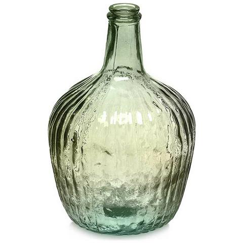 Bottiglia Righe Decorazione 17 X 29 X 17 Cm Verde (4 Unità) - Foto 3