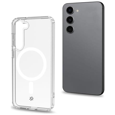 Custodia per Smartphone GELSKINMAG1032 6.1" Compatibile con Galaxy S23 5G / S23 5G Enterprise Edition Colore Trasparente / Bianco - Foto 2