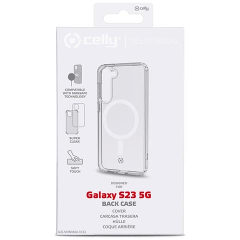 Custodia per Smartphone GELSKINMAG1032 6.1" Compatibile con Galaxy S23 5G / S23 5G Enterprise Edition Colore Trasparente / Bianco - Foto 4