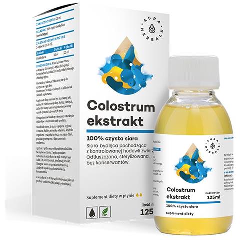Aura Herbals Estratto Di Colostro - 100% Puro Colostro Bovino 125 Ml - Foto 1