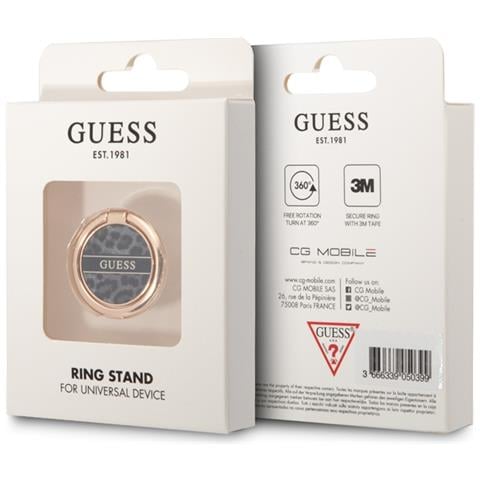 Anello Di Supporto Universale Stampa Leopardo, Nero - Foto 3