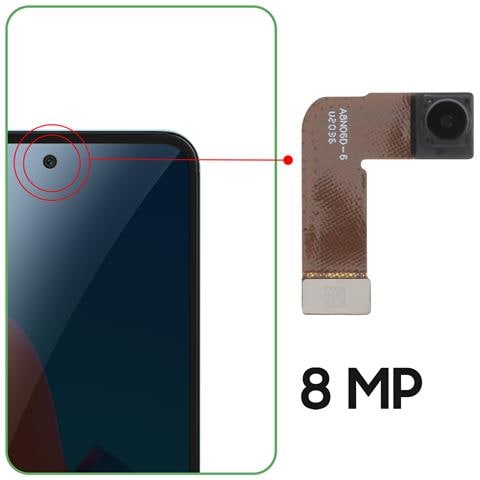 Fotocamera Frontale Per Google Pixel 6 Sensore Selfie 8mp - Foto 4