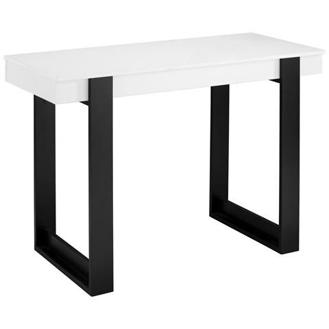 Bosco Scrittoio In Truciolare Bianco - Foto 1