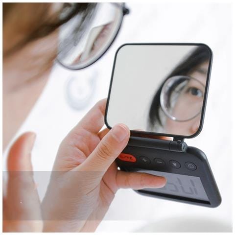 Sveglia Pieghevole Con Specchio Per Il Trucco - Foto 5