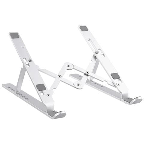 iClick Notebook Aluminium Stand Supporto per laptop e tablet Argento 43,2 cm (17") - Foto 1