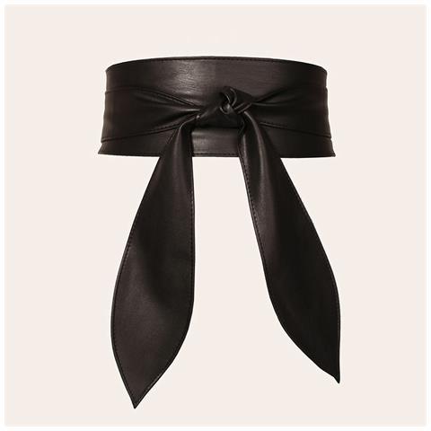 Cintura Larga Con Fiocco Black - Foto 1