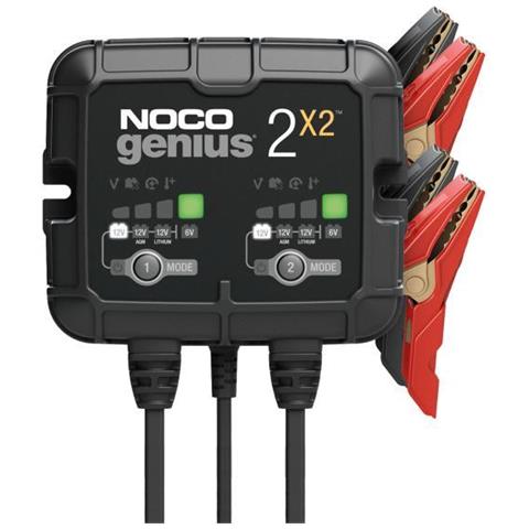 Caricabatterie E Mantenitore Di Carica Genius 6/12v 4a 2 Uscite - Foto 1