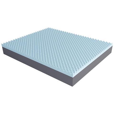 Materasso Memory con 7 cm di Memory Fresh Massaggiante, Evolution Singolo misura 80x190 cm - Foto 5