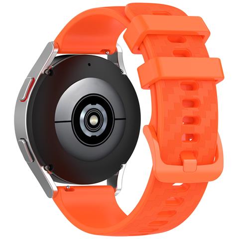 Cinturino Per Orologio In Silicone Per Garmin Vivoactive 4/3/venu Orange 20 Mm - Foto 1