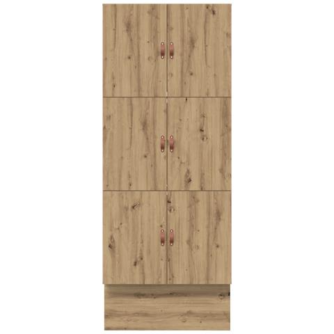 Struttura letto con contenitore in quercia artisan 90x200 cm - Foto 9