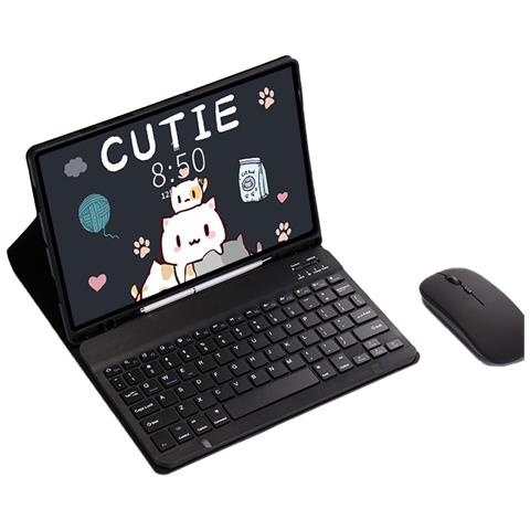 Set Di Tastiera E Mouse Bluetooth Per Samsung Tab S8 Ultra (14,6 Pollici) - Foto 1