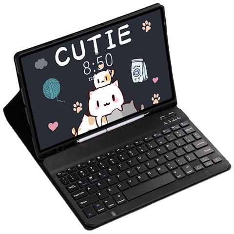 Set Di Tastiera E Mouse Bluetooth Per Samsung Tab S8 Ultra (14,6 Pollici) - Foto 2