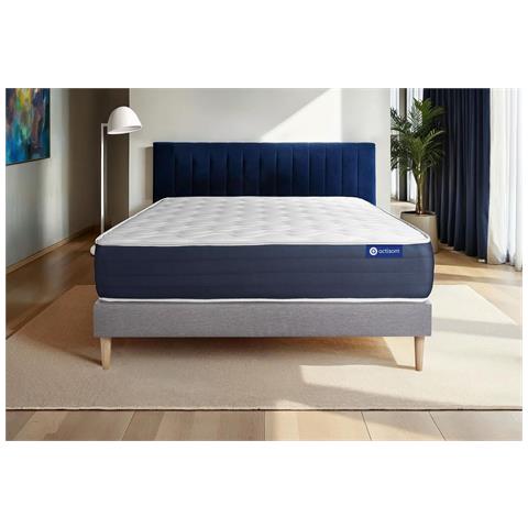 Kit Rete E Materasso Matrimoniale Actilatex Sleep 140x200cm - Spessore : 22cm - Lattice E Memory Foam - Bilanciato - - Foto 1