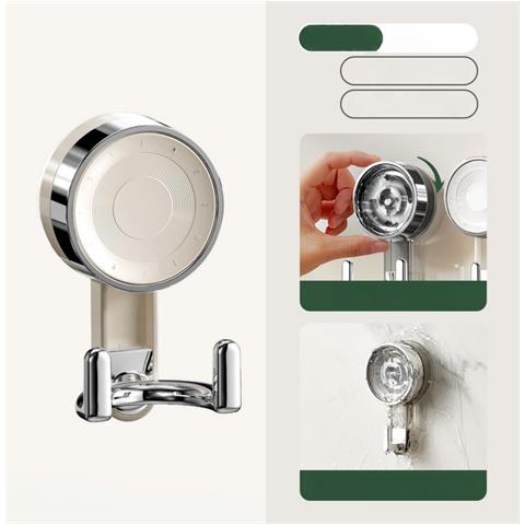 2 Ganci A Ventosa Senza Trapano - Ganci A Ventosa Per Cucina E Bagno - Foto 2