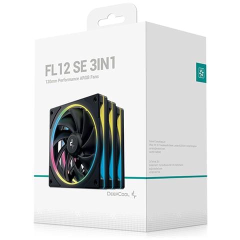 Ventole per PC FL12 SE 120 mm (Kit 3 Pezzi) Colore Bianco - Foto 1